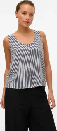 Vero Moda Blusentop "VMBUMPY SL SHIRT WVN GA NOOS"