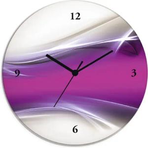 Artland Wanduhr "Kreatives Element", wahlweise mit Quarz- oder Funkuhrwerk, lautlos ohne Tickgeräusche