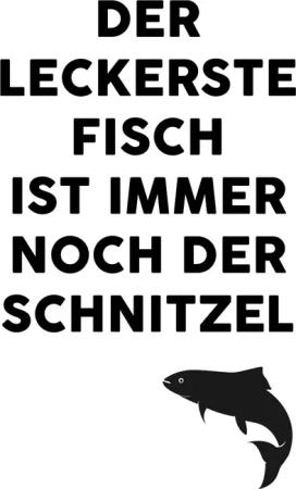 queence Wanddekoobjekt "Fisch", Stahlschild, Blechschild, Spruch, Witzig, Wanddeko, retro, 20x30cm