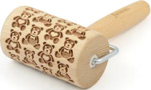 folkroll Teigroller "3D-Motiv-Teigrolle", Teddybären