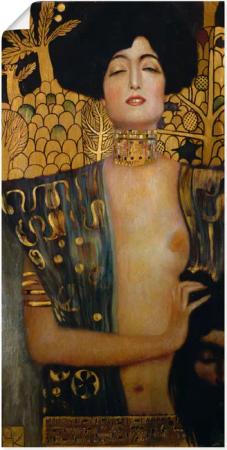 Artland Wandbild "Judith I., 1901", Frau, (1 St.), als Leinwandbild, Poster in verschied. Größen