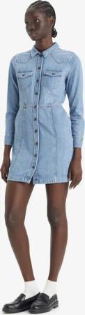 Levis Jeanskleid "FLYNN WESTERN CORE DRES", (Neue Kollektion)
