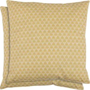 GO-DE Dekokissen "Dana", 2er Set, 38x10x38 cm