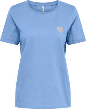 ONLY Kurzarmshirt "ONLKITA S/S LOGO TOP NOOS"
