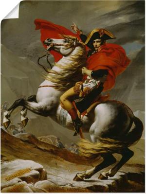 Artland Wandbild "Napoleon bei der Überquerung der Alpen.", Menschen, (1 St.), als Leinwandbild, Poster in verschied. Größen