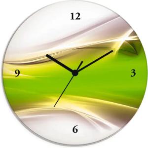 Artland Wanduhr "Kreatives Element", wahlweise mit Quarz- oder Funkuhrwerk, lautlos ohne Tickgeräusche