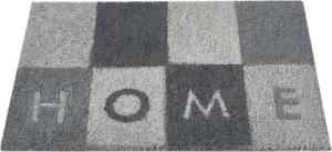 Andiamo Fußmatte "Kokos Home", rechteckig, 17 mm Höhe, Schmutzfangmatte, mit Spruch, In- und Outdoor geeignet
