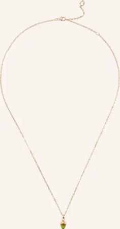 TAMARA COMOLLI Halskette NECKLACE 'MYMIKADO' WITH PERIDOT aus 18K Roségold mit Peridot