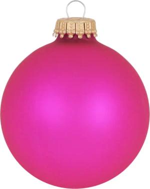 Krebs Glas Lauscha Weihnachtsbaumkugel "CBK70279", (Set, 8 St.), aus Glas