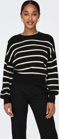 ONLY Rundhalspullover "ONLIBI LS O-NECK NOOS KNT"
