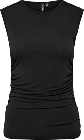 pieces Shirttop "PCMADISON SL RUCHING TOP NOOS BC"