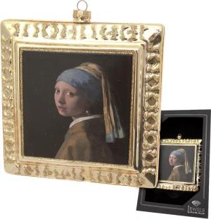 Krebs Glas Lauscha Christbaumschmuck "Das Mädchen mit dem Perlenohrring", (1 tlg.), Christbaumschmuck aus Glas, mundgeblasen, handgefertigt, Figur