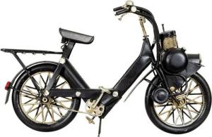 Aubaho Dekoobjekt Modell Fahrrad Mofa Mofamodell Moped Nostalgie Blech Metall Antik-Stil