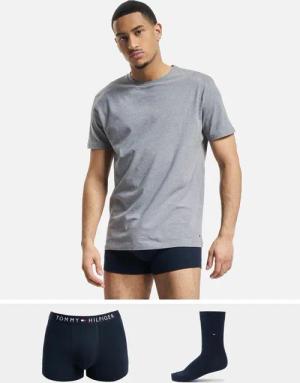 Tommy Hilfiger Trunk Sock Tee Boxer Short Pack