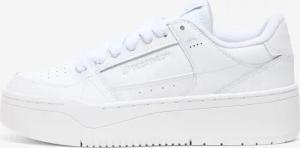 Sneaker Damen Leder - CJ80 Platform weiß
