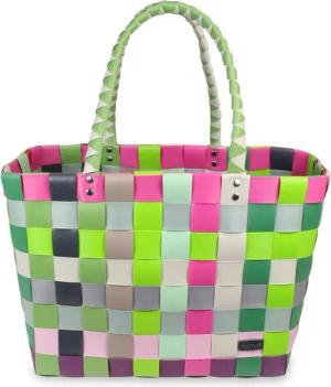 normani Einkaufskorb Einkaufskorb Einkaufstasche aus Kunststoff, 20 l, Flechtkorb aus pflegeleichtem Material
