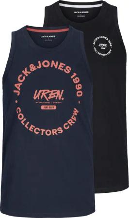 Jack&Jones 2er-Set Tank-Tops Simon 12276429 Bunt Regular Fit