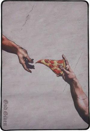 Mister Tee Pizza Art Desk Pad Other