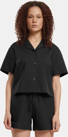 Urban Classics Ladies Seersucker Bluse