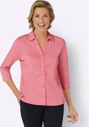 Jersey-Bluse