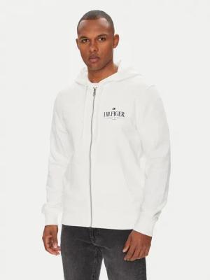 Tommy Hilfiger Sweatshirt Stacked MW0MW39375 Weiß Regular Fit