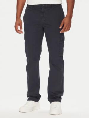 Tommy Hilfiger Stoffhose Denton MW0MW39695 Dunkelblau Straight Fit