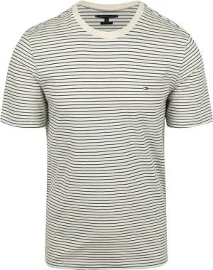 Tommy Hilfiger T-shirt Essential Streifen Navy - Größe S
