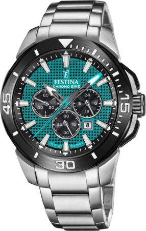 Festina F20641/3 Chronograph Bike Herrenuhr 47mm 10ATM