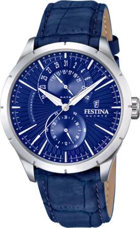 Festina F16573/7 Retro Herrenuhr 45mm 5ATM