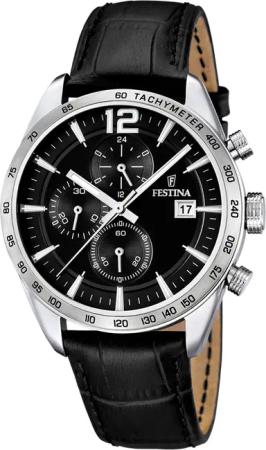 Festina F16760/4 Herrenuhr Chronograph 5 ATM 44 mm