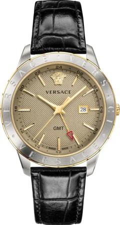 Versace VEBK00218 Univers GMT Herrenuhr 43mm 3ATM