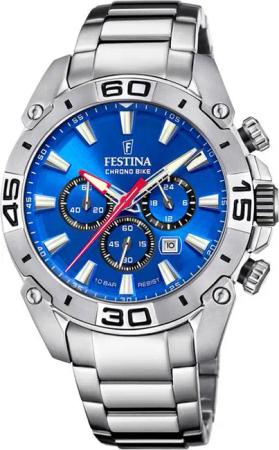 Festina F20543/2 Bike Chronograph Herrenuhr 45mm 10ATM