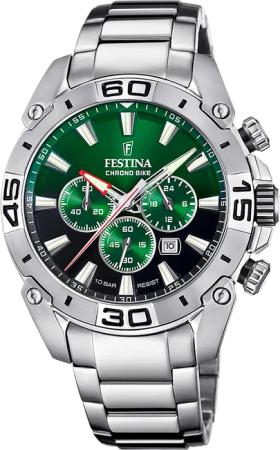 Festina F20543/3 Bike Chronograph Herrenuhr 45mm 10ATM