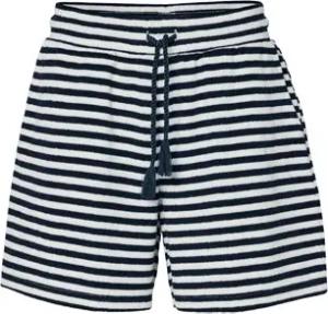 Tchibo - Frottee-Shorts - Damen - Gr. XL - dunkelblau/gestreift