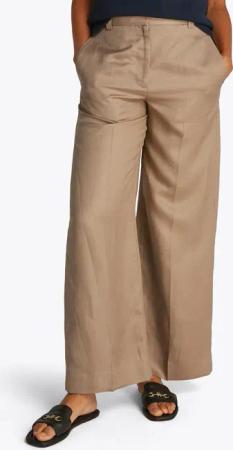 Tommy Hilfiger Leinenhose VISCOSE LINEN WIDE