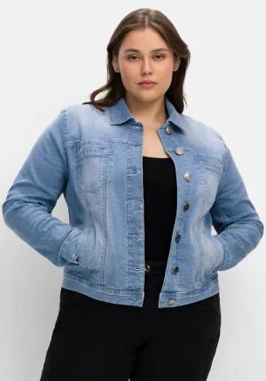 Sheego Jeansjacke Große Größen in modisch