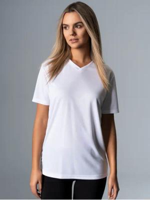 Trigema T-Shirt TRIGEMA V-Shirt COOLMAX® (1-tlg)