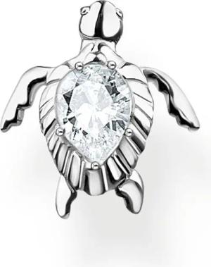 THOMAS SABO Single-Ohrstecker Schildkröte, H2235-051-14, mit