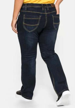Sheego Stretch-Jeans Große Größen mit gerader