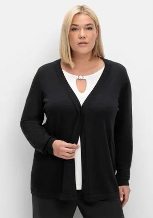 Sheego Strickjacke Große Größen aus feinem
