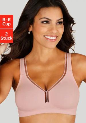 petite fleur T-Shirt-BH (Packung, 2 Stück)
