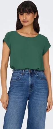 ONLY Kurzarmbluse ONLVIC S/S SOLID TOP