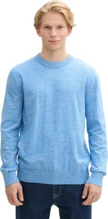TOM TAILOR Denim Strickpullover in melierter