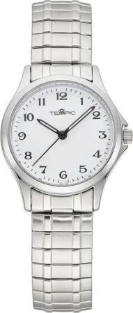 Tempic Quarzuhr, Armbanduhr, Damenuhr, analog, Flexband,
