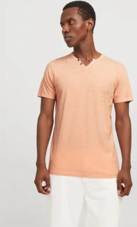 Jack & Jones T-Shirt JJESPLIT NECK