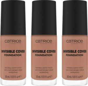 Catrice Foundation Invisible Cover Foundation, 3-tlg.,