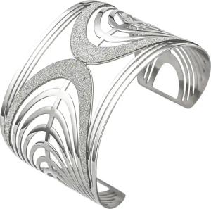 JOBO Armspange, breit Edelstahl