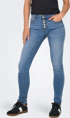 ONLY Skinny-fit-Jeans ONLHUSH MID SK VIS