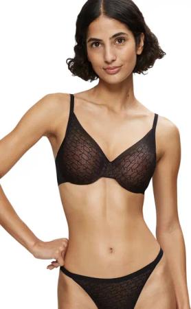 Triumph Halbschalen-BH Signature Sheer Monogramm-Tüll, gepolsterte