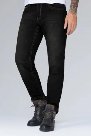 CAMP DAVID Comfort-fit-Jeans mit Used-Waschung